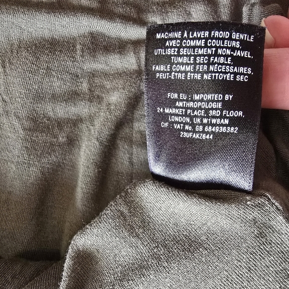 Anthropologie Leifsdottir Crushed Chroma Asymmetrical tank dress size medium - Picture 13 of 16